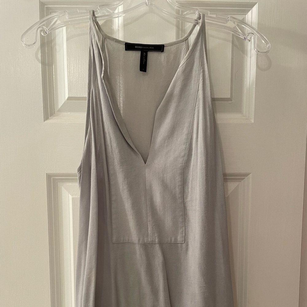 BCBG Maxazria Blue/Grey Top - size S